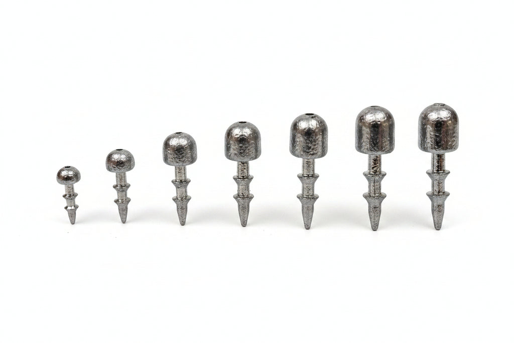 Powder-coated Urchin head weights