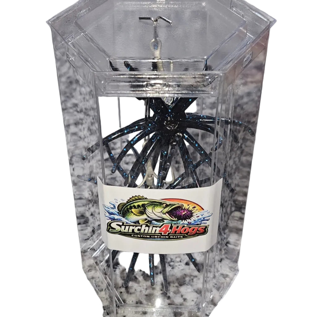 Limited Time Pre-rigged Black and Blue Casual Urchin 2 pack