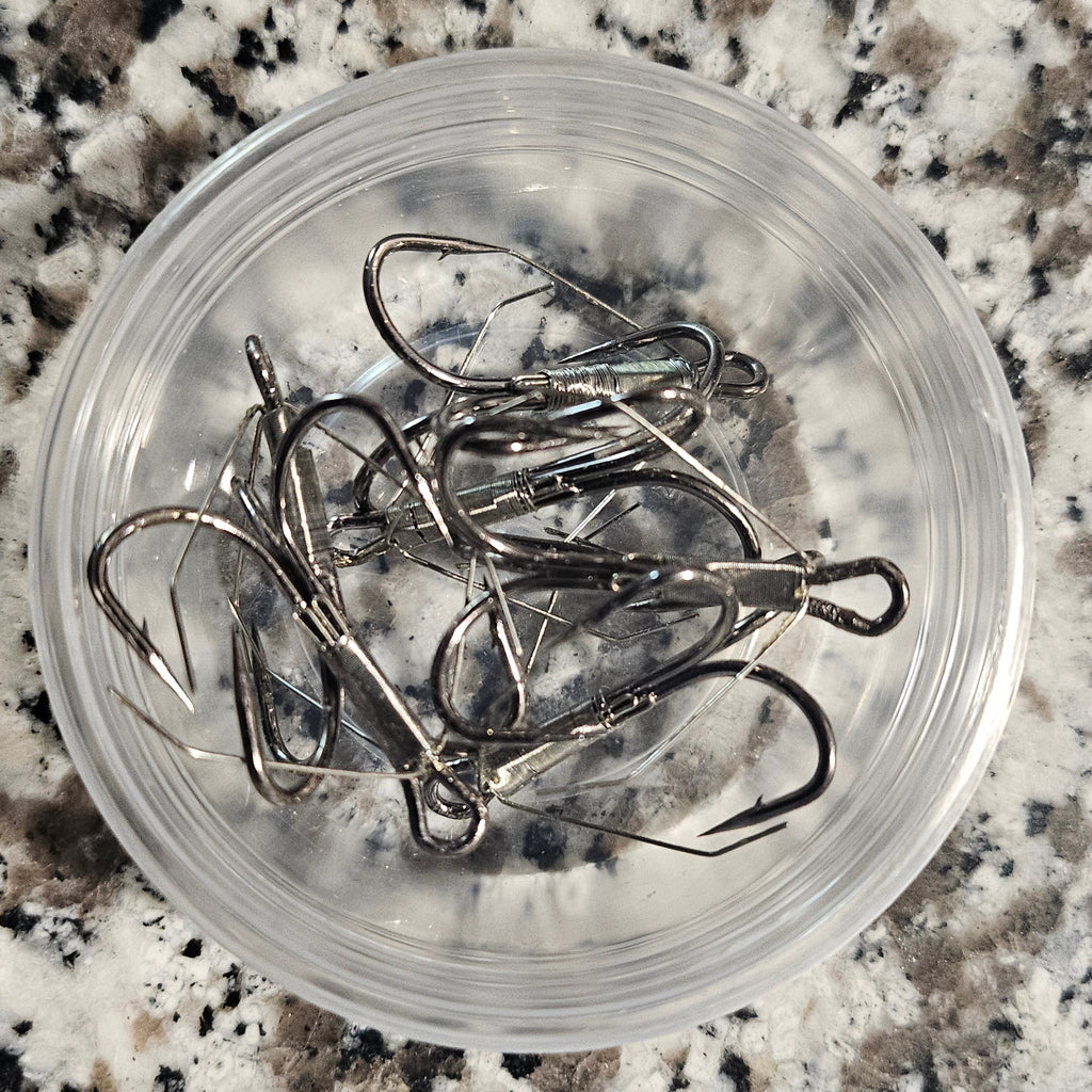 Size 1 Weedless Treble Hook