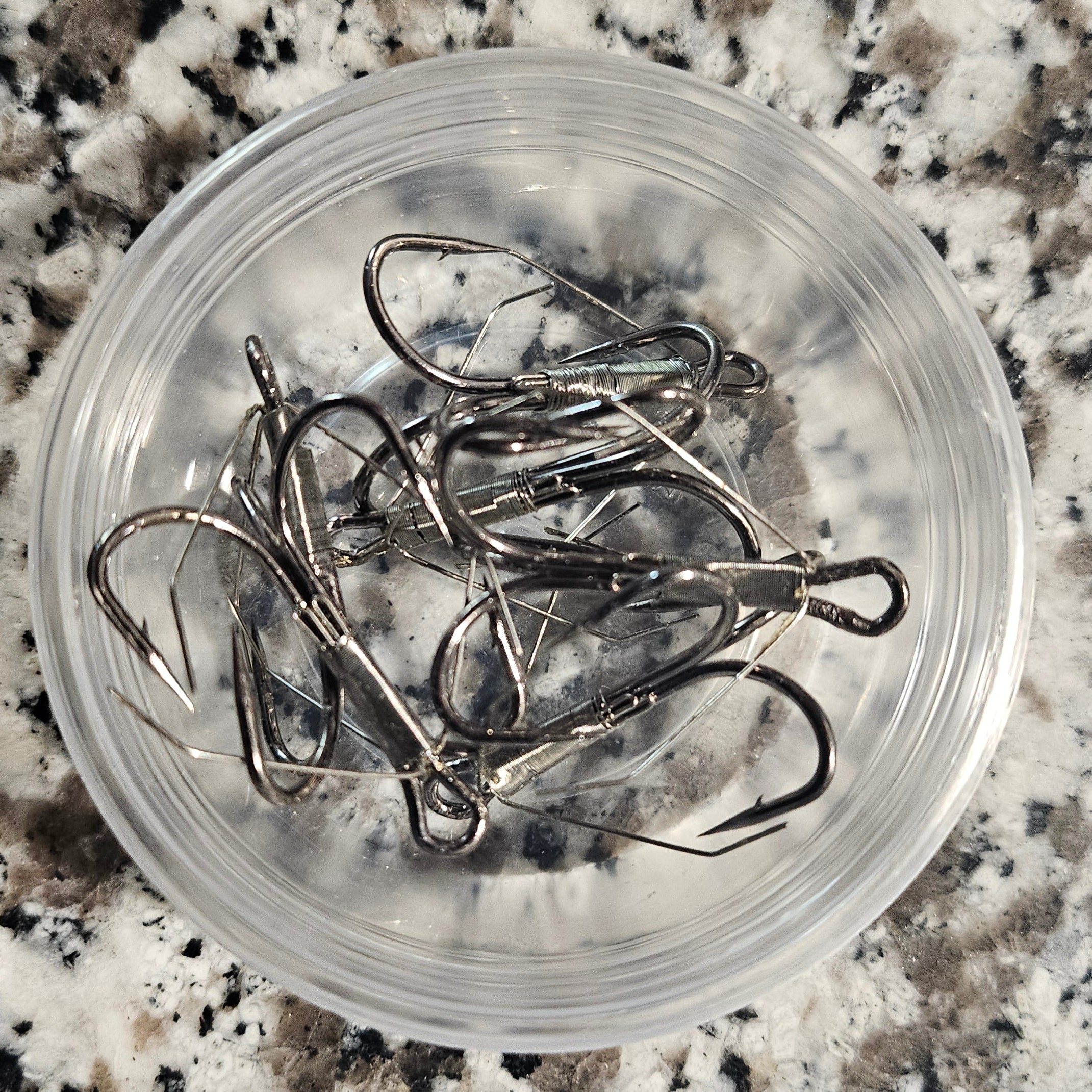 Size 1 Weedless Treble Hook